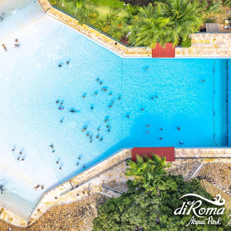 Caldas Novas - 2024 - Diroma Spazzio Acesso Ao Vulcao - Com Piscina Do Hotel 24 Horas Exteriör bild