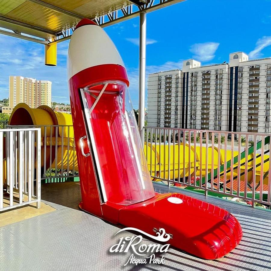 Caldas Novas - 2024 - Diroma Spazzio Acesso Ao Vulcao - Com Piscina Do Hotel 24 Horas Exteriör bild